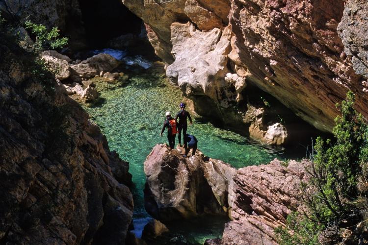 Imagen de los barrancos del Vero