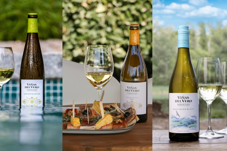 Fotos de vinos blancos de Viñas del Vero