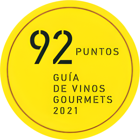 92 puntos en Guía de Vinos Gourmets 2021